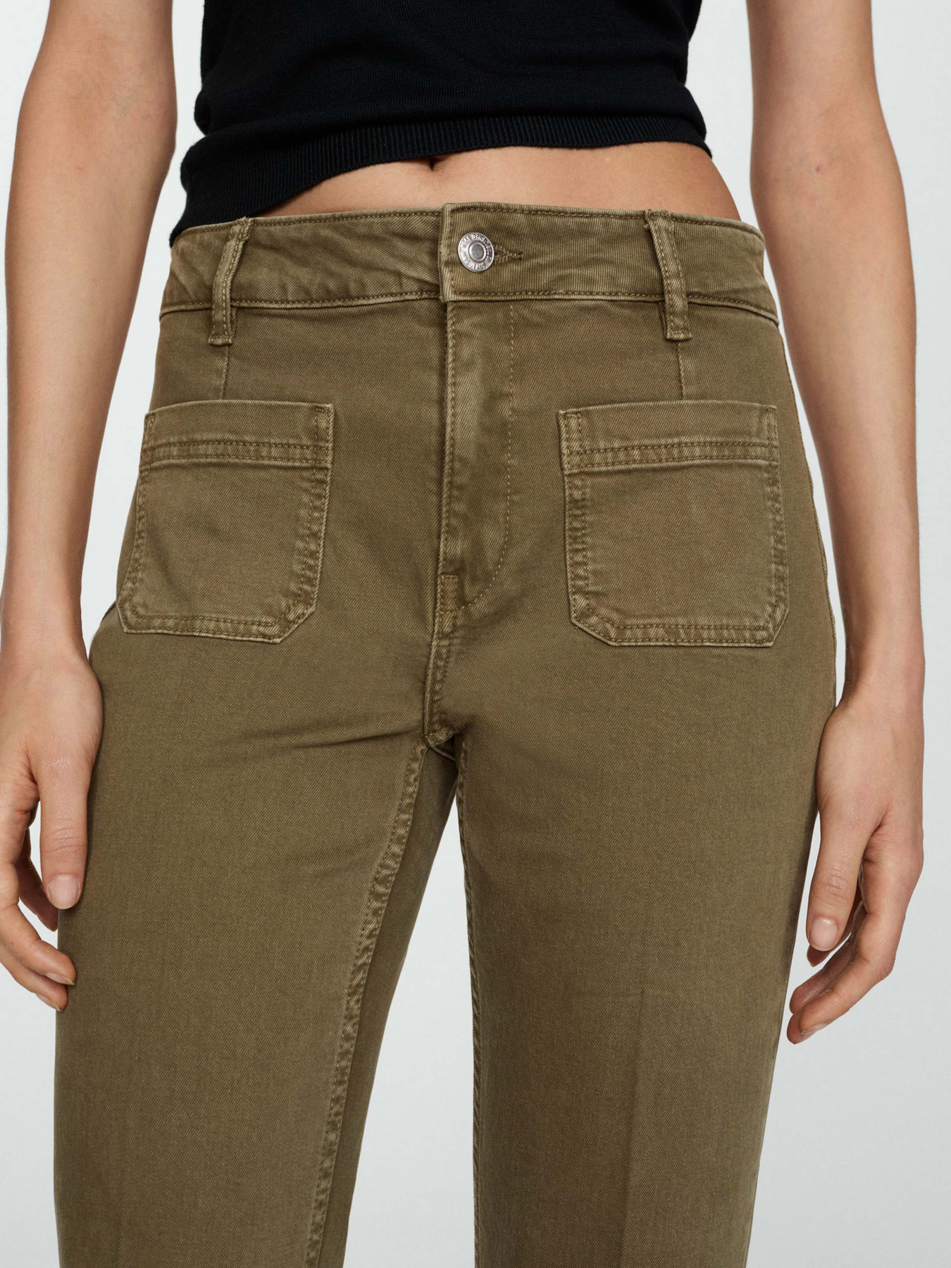 Прямі джинси MANGO модель 77026739_37 Фото