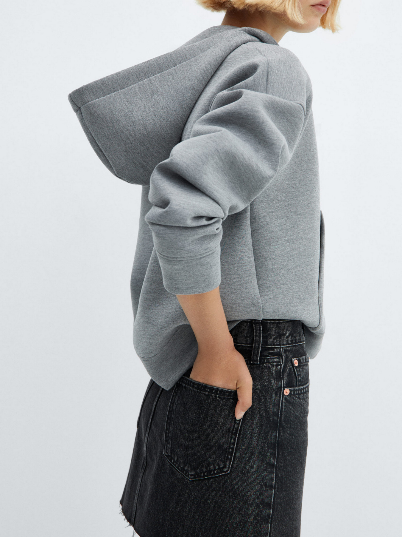 Джинсовая юбка MANGO Hailey модель 57050291_TN Фото