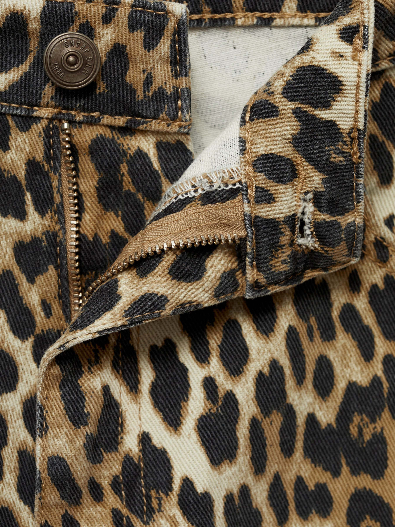 Прямые джинсы MANGO модель 77065668_30 Фото