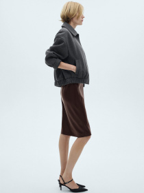 Спідниця міді MANGO модель 77065654_77 Фото