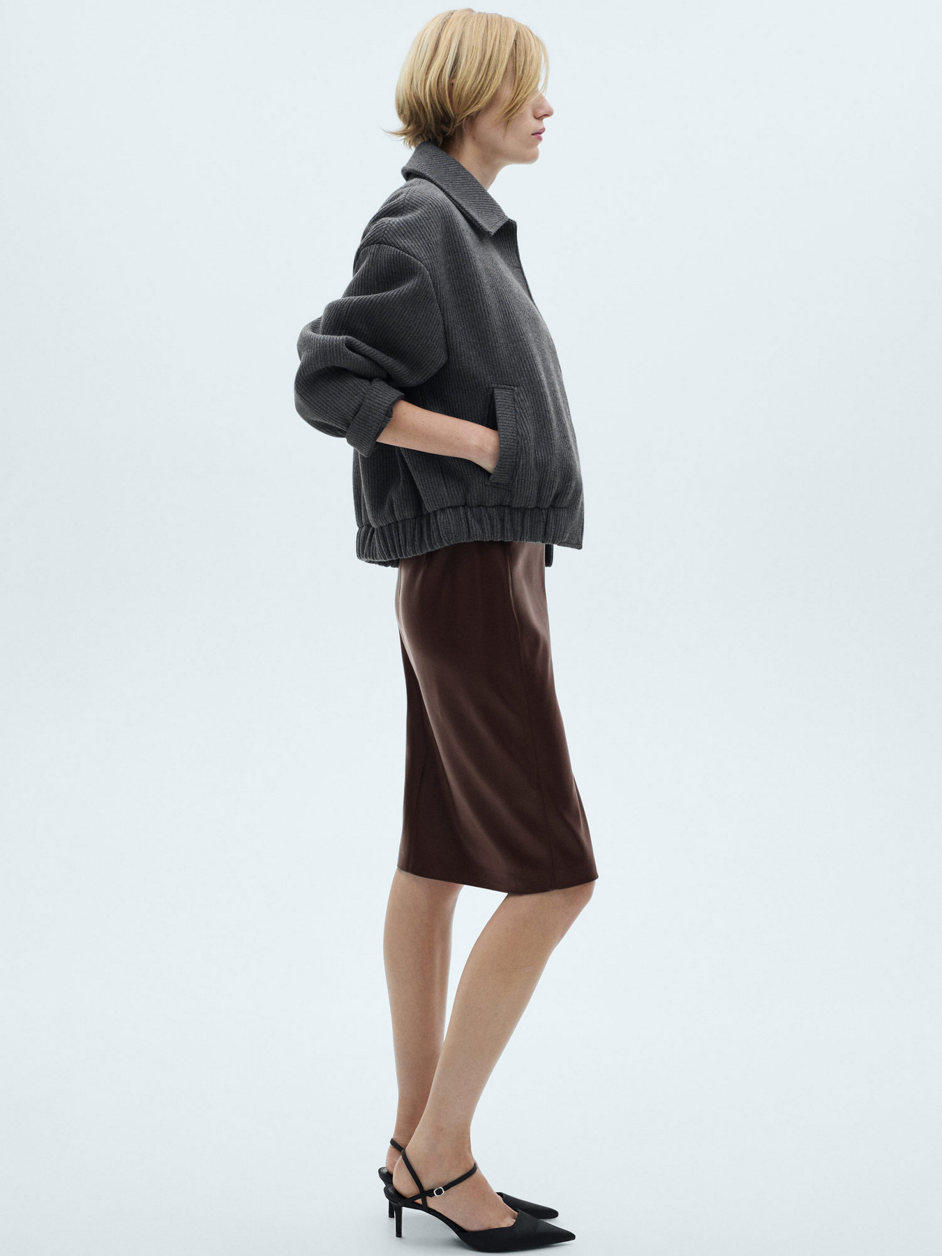 Юбка миди MANGO модель 77065654_77 Юбка миди MANGO модель 77065654_77 Фото