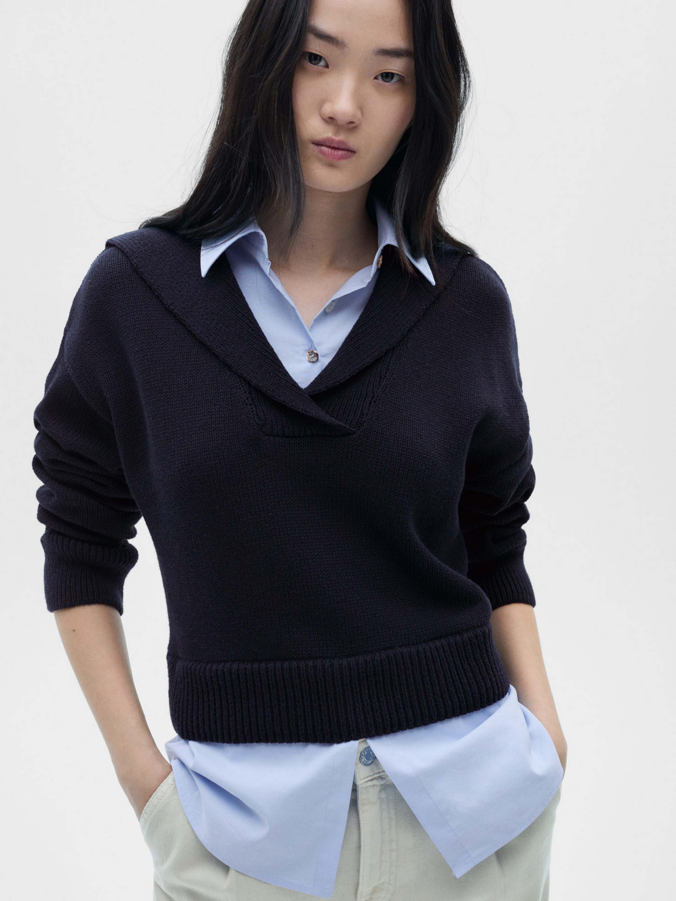 Джемпер MANGO модель 77094775_56 Фото