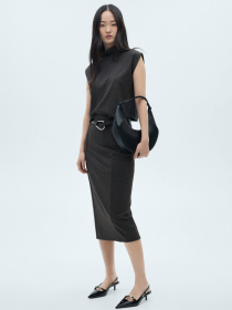 Юбка миди MANGO модель 77095645_92 Фото