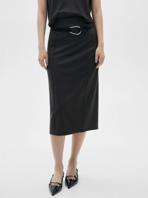 Юбка миди MANGO модель 77095645_92 Фото