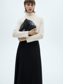 Юбка миди MANGO модель 77028284_99 Фото