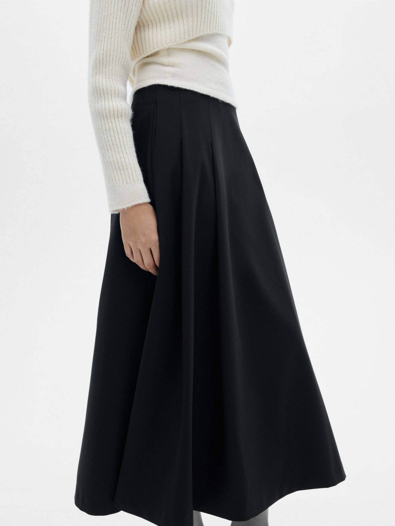 Юбка миди MANGO модель 77028284_99 Юбка миди MANGO модель 77028284_99 Фото