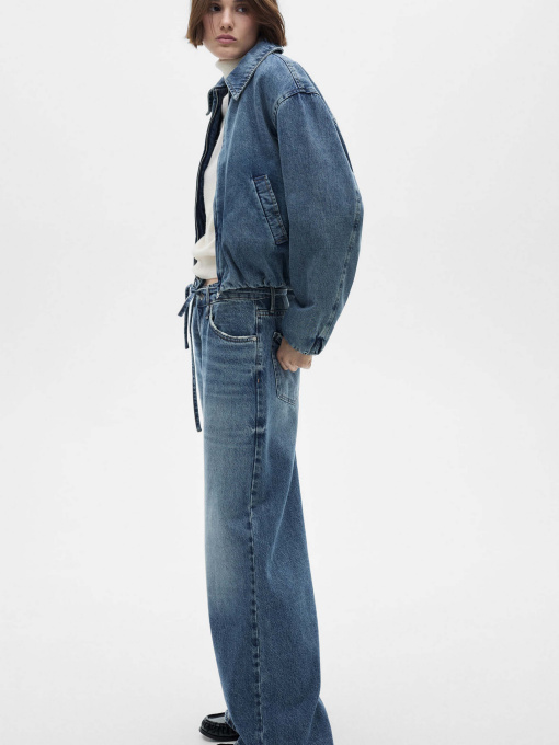 Джинсовая куртка MANGO модель 77095641_TM Фото