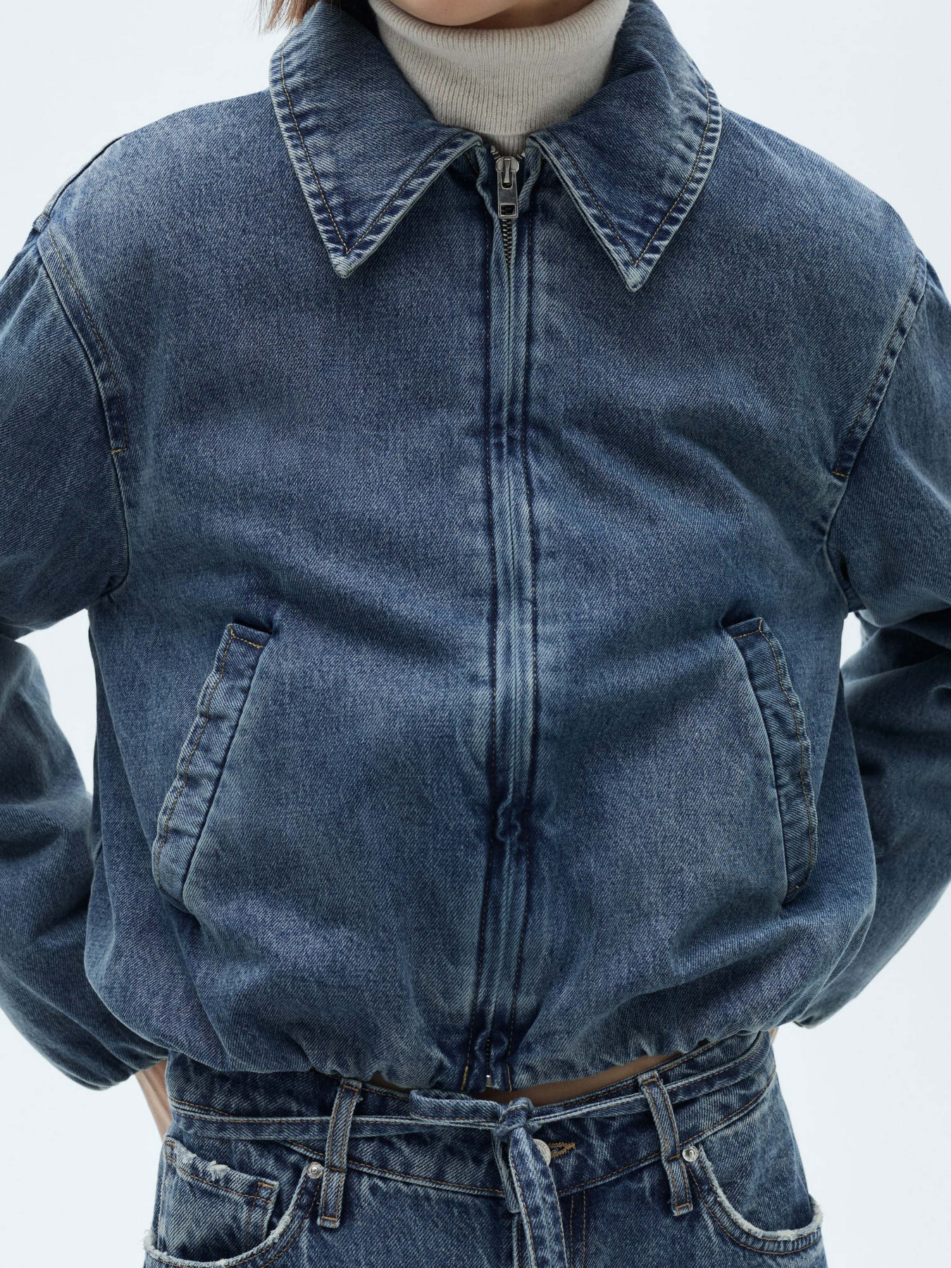 Джинсова куртка MANGO модель 77095641_TM Фото