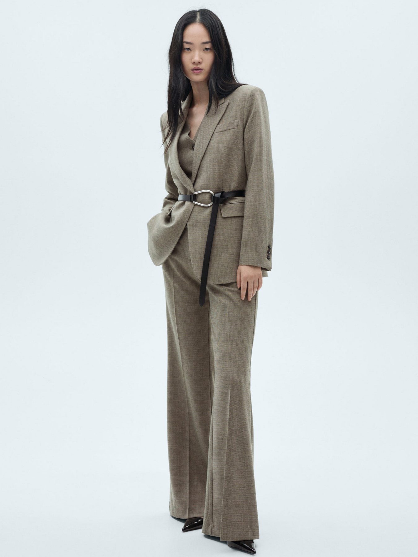 Штани класичні MANGO модель 77016727_37 Фото