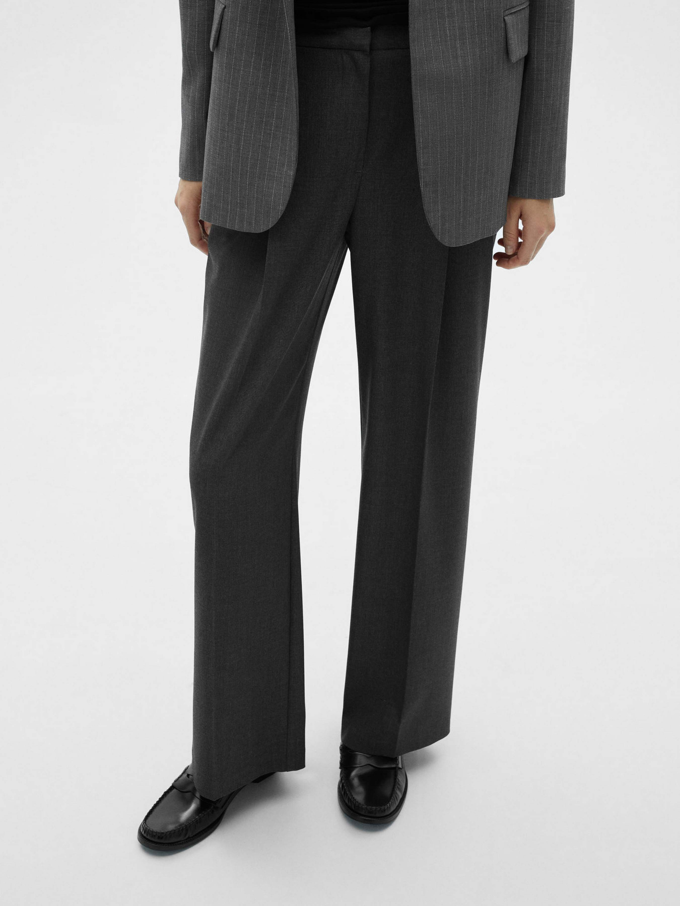 Класичні штани MANGO модель 77064788_92 Фото