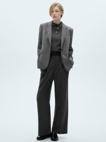 Класичні штани MANGO модель 77064788_92 Фото