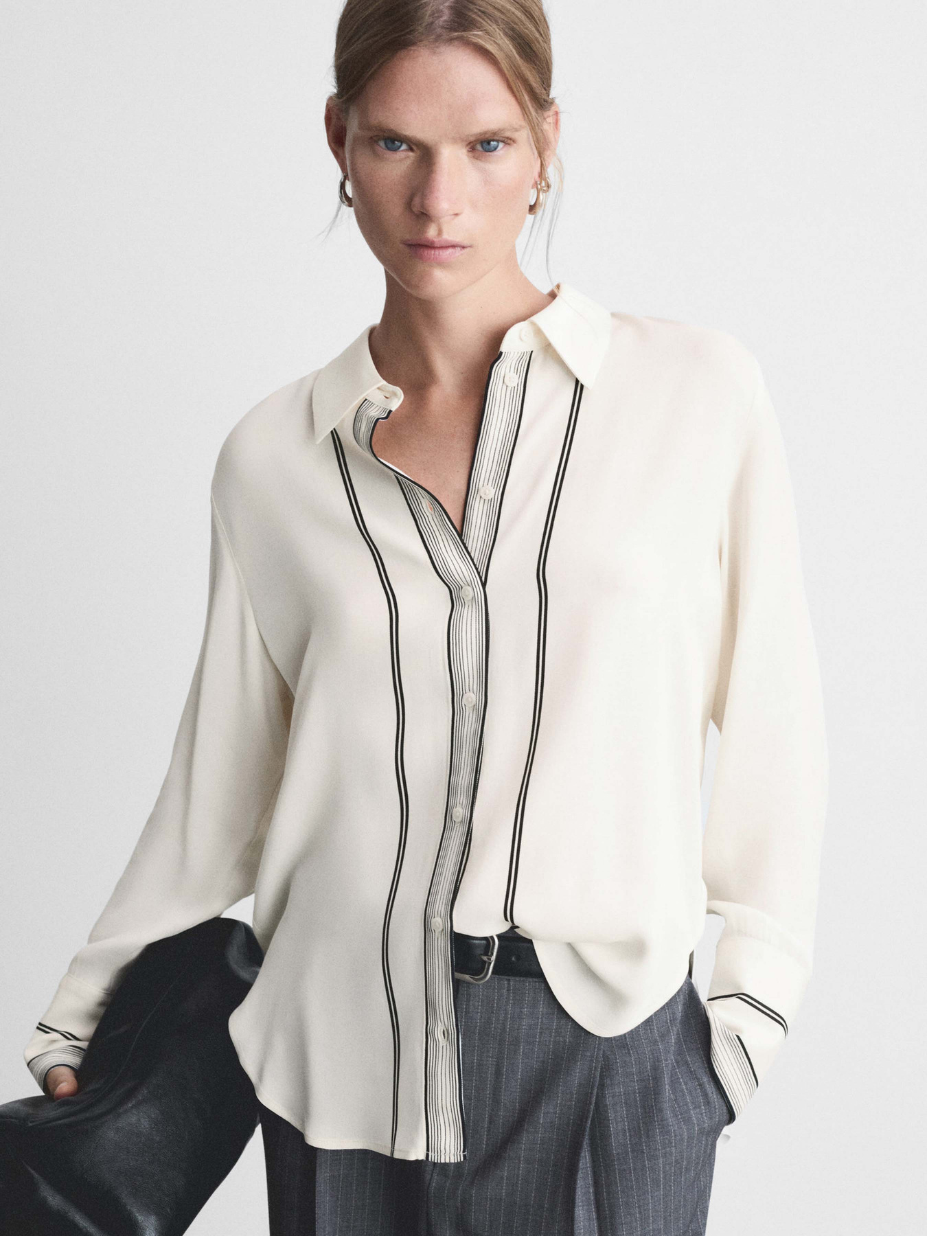 Сорочка MANGO модель 77055643_2 Фото