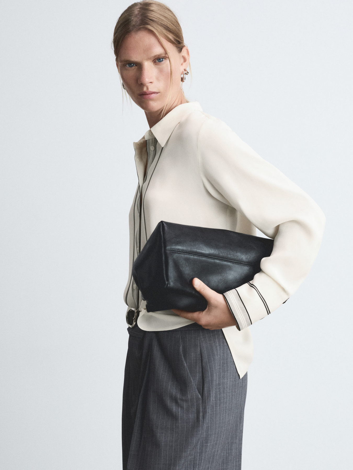 Рубашка повседневная MANGO модель 77055643_2 Фото