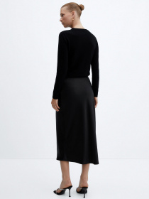 Спідниця міді MANGO Mia модель 57030409_99 Фото