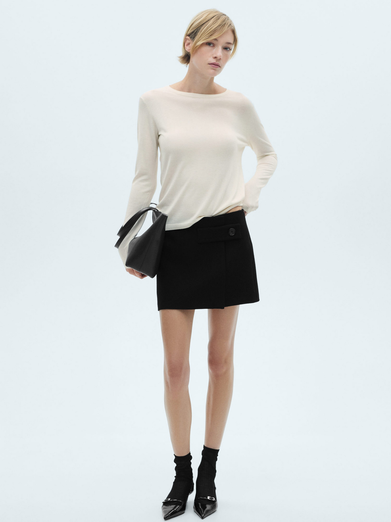 Лонгслів MANGO модель 77025656_5 Фото