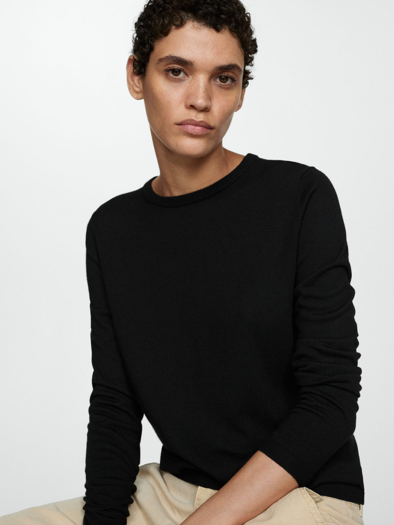 Лонгслив MANGO модель 77025656_99 Фото