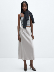 Спідниця міді MANGO Mia модель 57030409_92 Фото