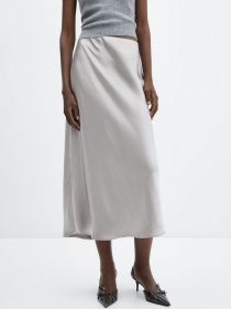 Юбка миди MANGO Mia модель 57030409_92 Фото