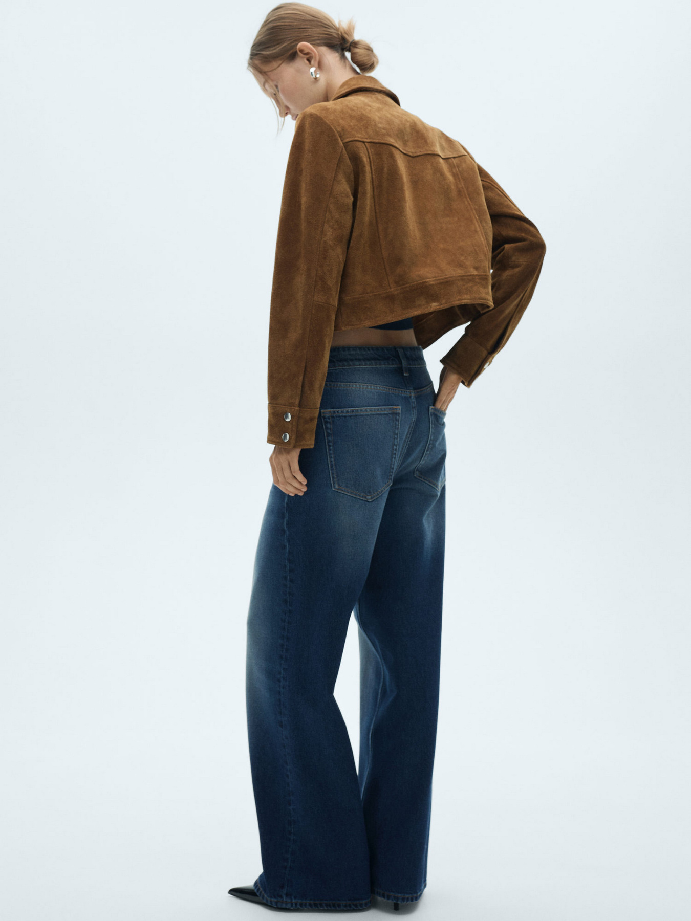 Прямые джинсы MANGO модель 77017716_TO Фото