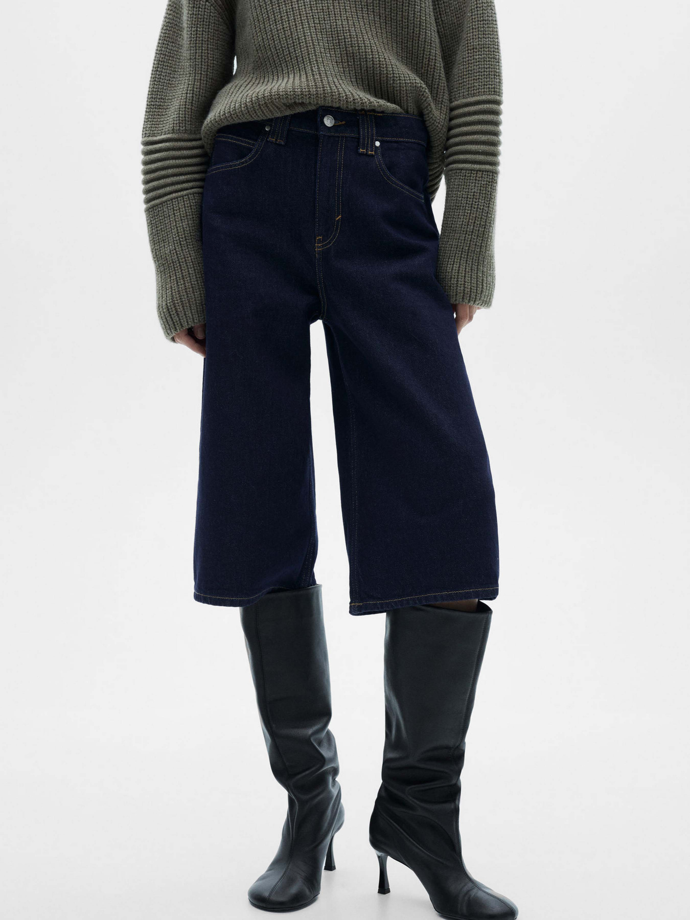 Шорты джинсовые MANGO модель 77097720_TS Фото