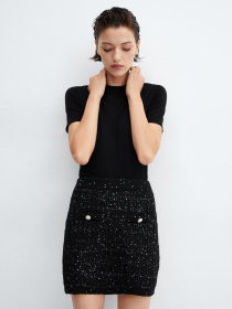 Спідниця міні MANGO Naomi модель 57089086_99 Фото