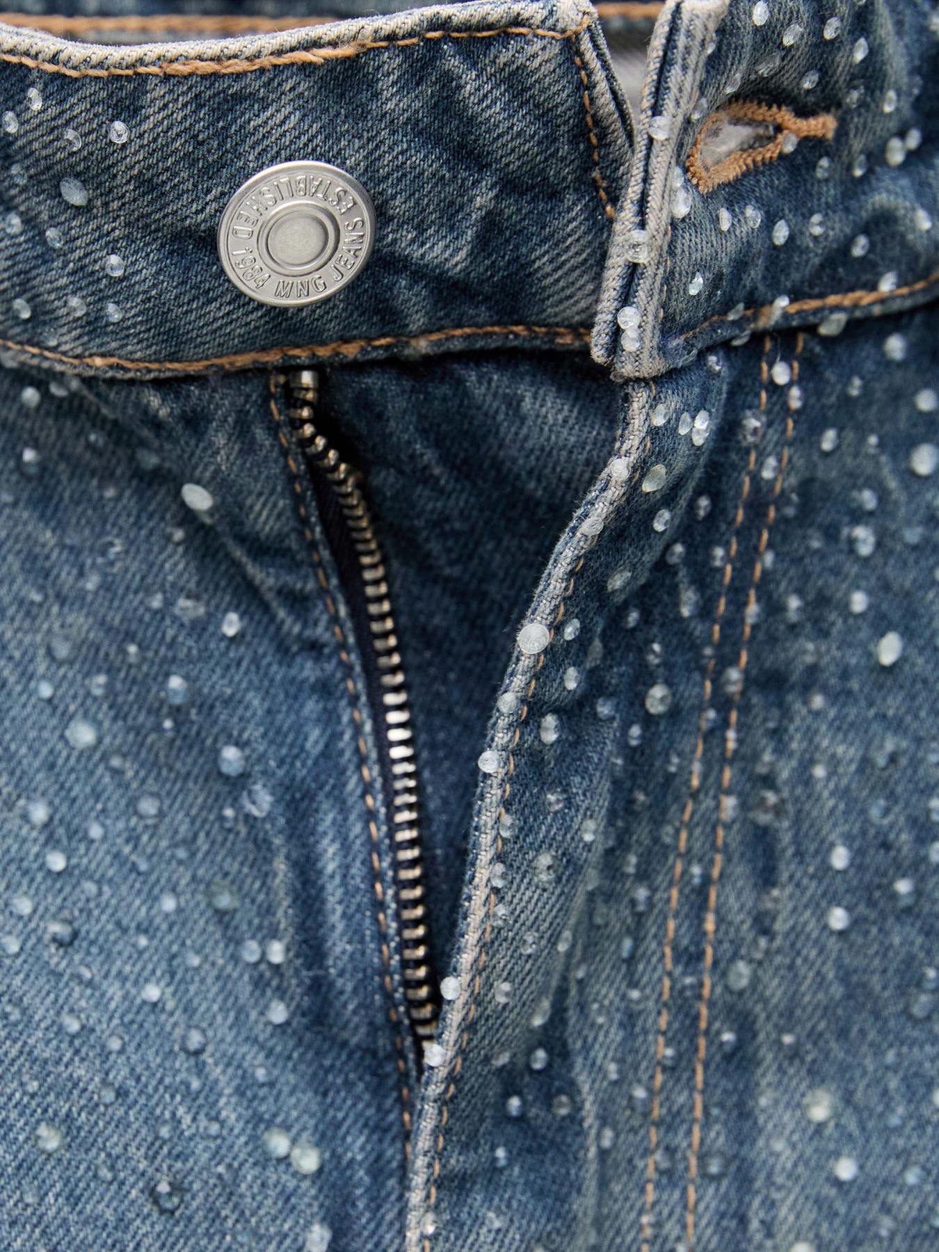 Прямые джинсы MANGO модель 77046355_TM Фото