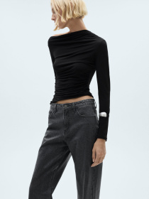 Прямі джинси MANGO модель 77049074_TN Фото