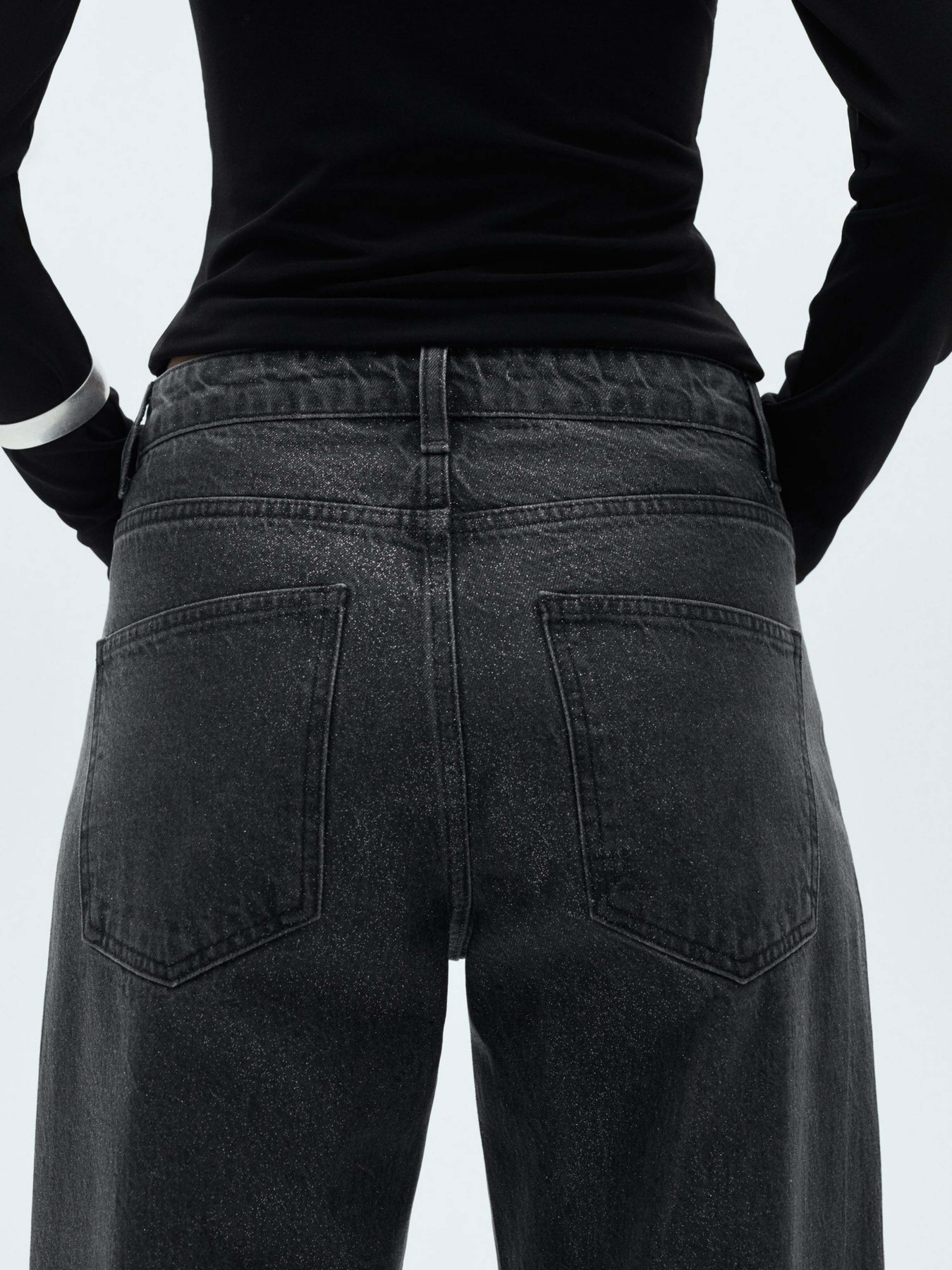 Прямые джинсы MANGO модель 77049074_TN Фото