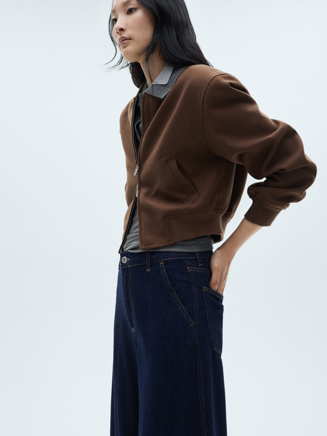 Прямі джинси MANGO модель 77058285_TS Фото