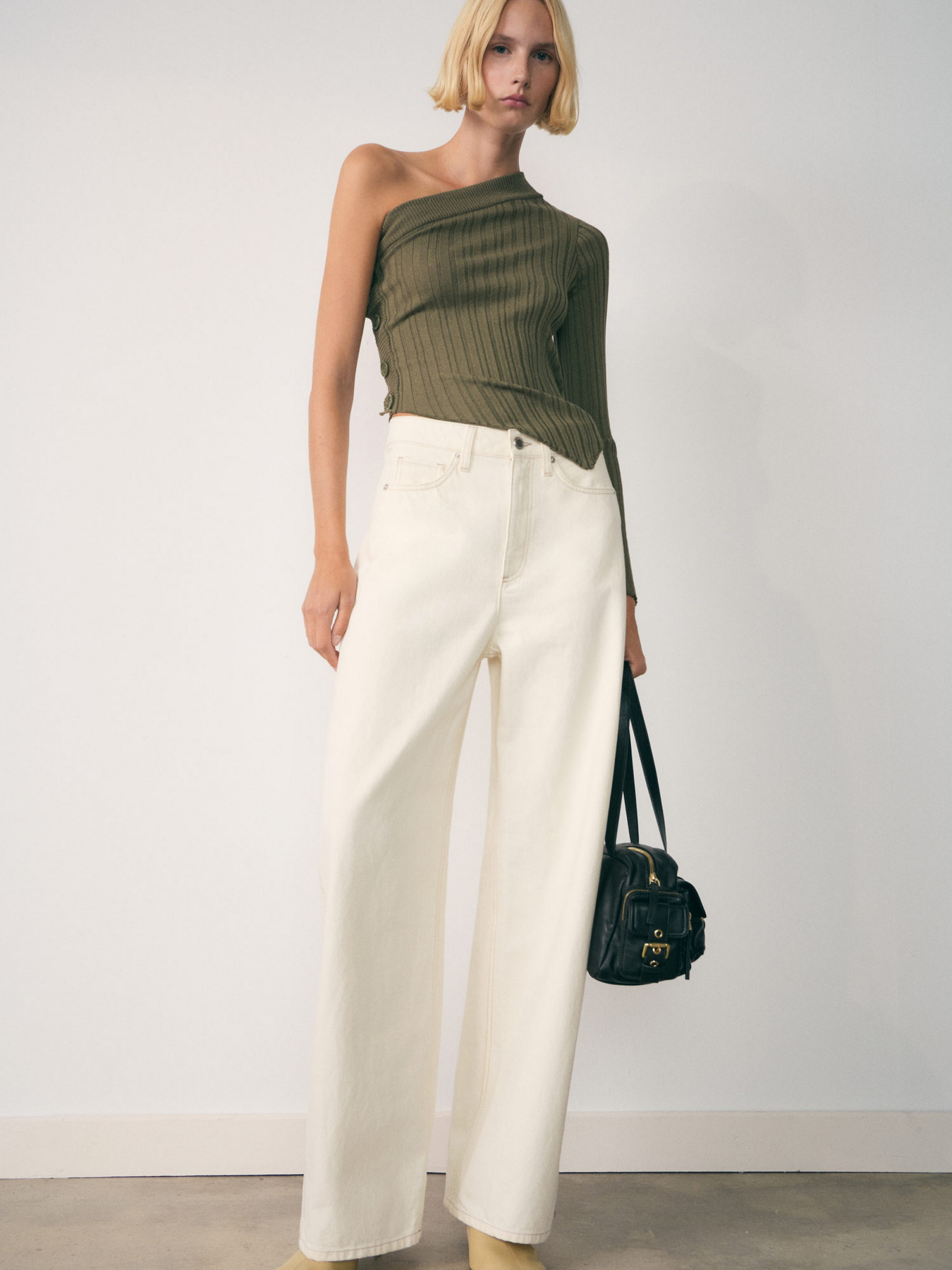 Прямые джинсы MANGO модель 77087936_5 Фото