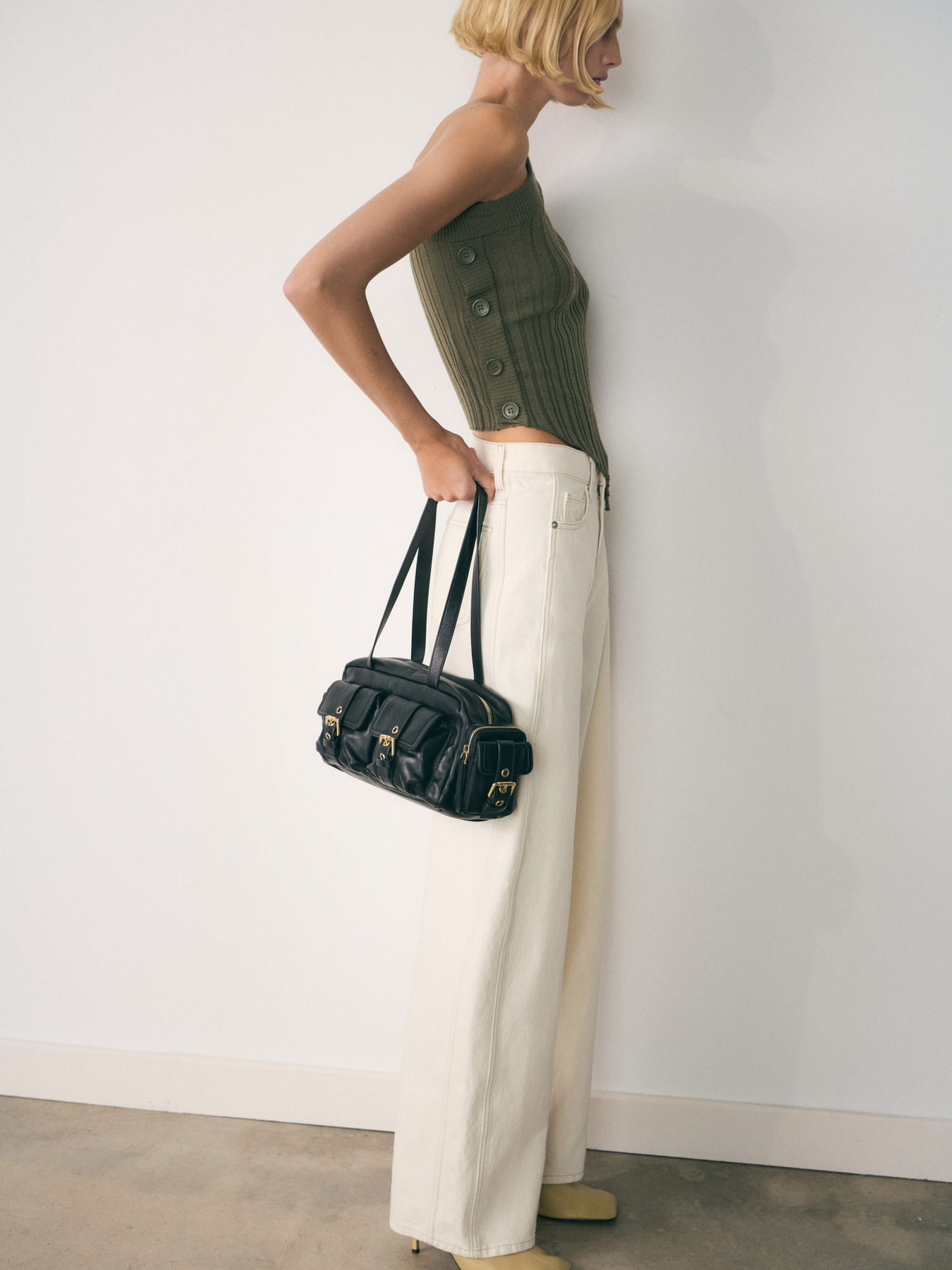 Прямые джинсы MANGO модель 77087936_5 Фото