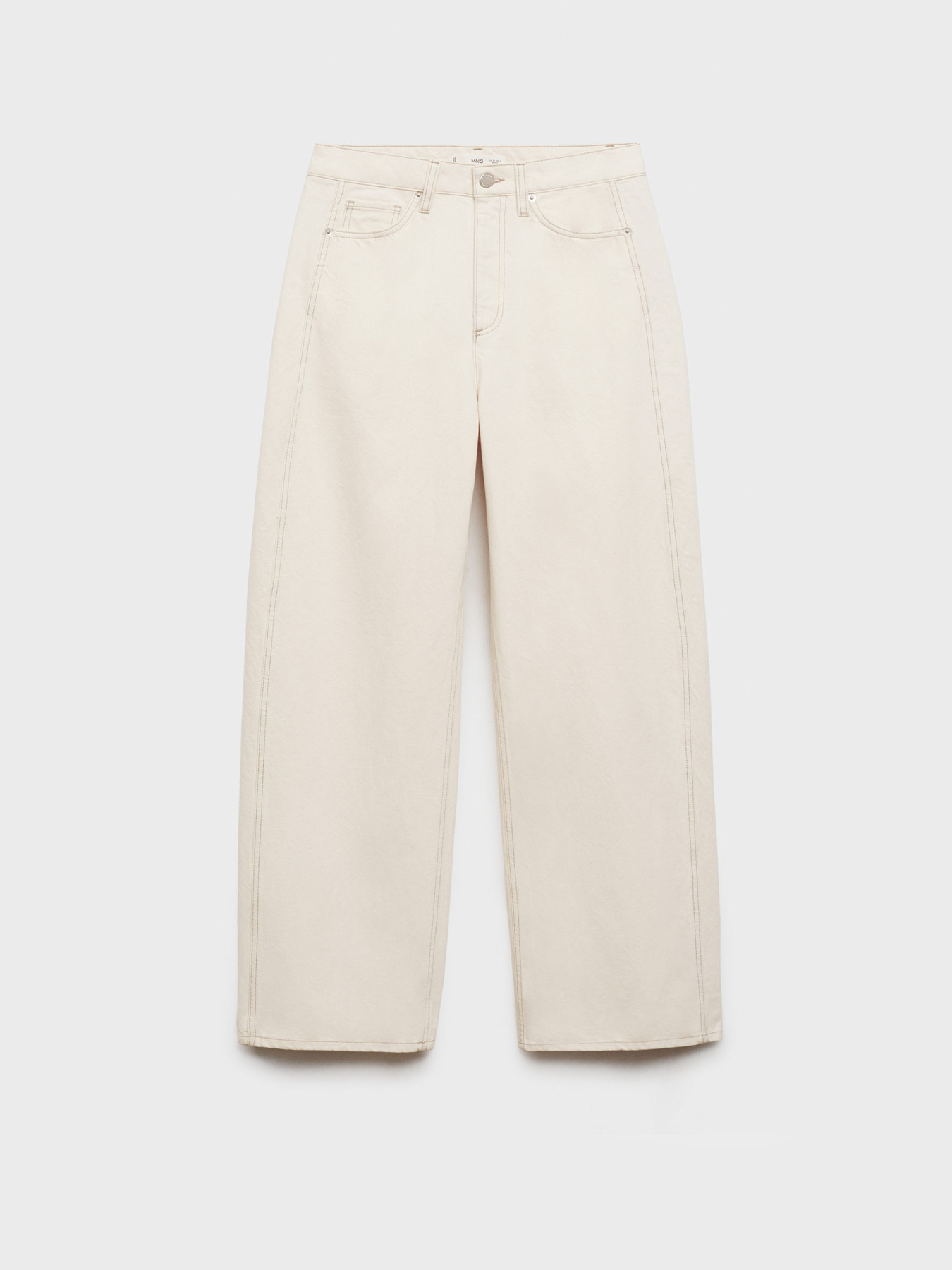 Прямые джинсы MANGO модель 77087936_5 Фото