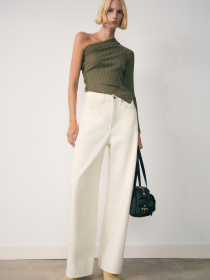 Прямые джинсы MANGO модель 77087936_5 Фото