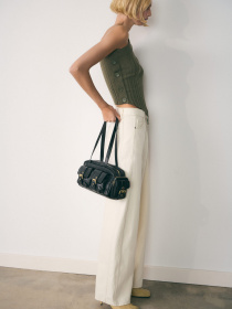 Прямые джинсы MANGO модель 77087936_5 Фото