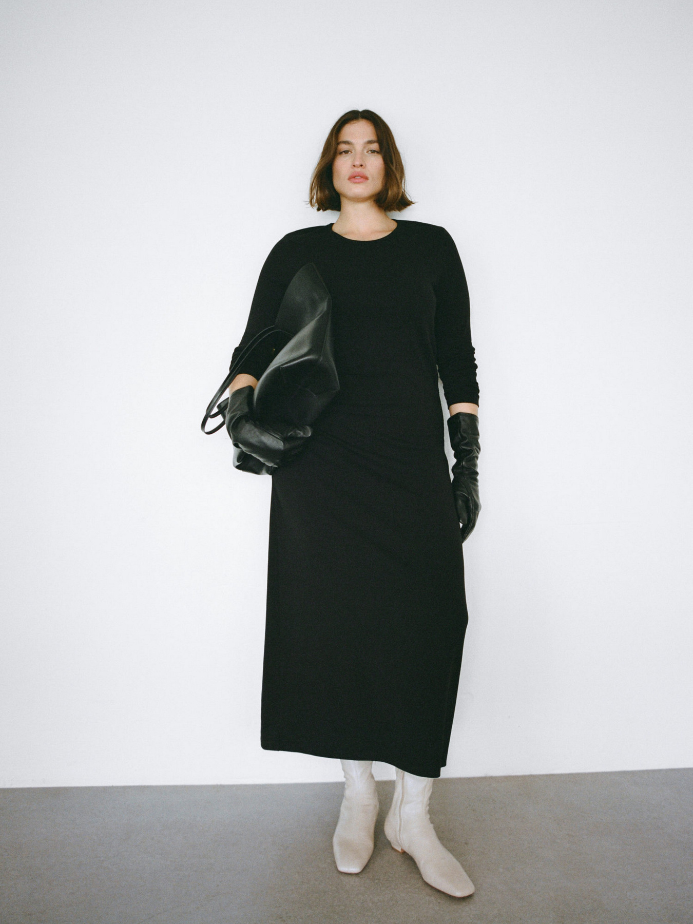 Платье миди MANGO модель 77057694_99 Фото