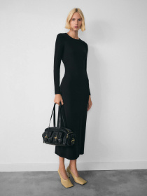 Платье миди MANGO модель 77057694_99 Фото