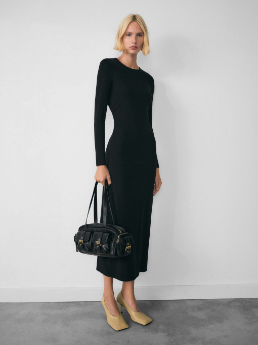 Сукня міді MANGO модель 77057694_99 Фото