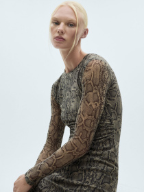 Сукня міді MANGO модель 77067677_92 Фото