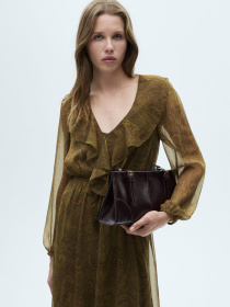 Платье миди MANGO модель 77077685_38 Фото