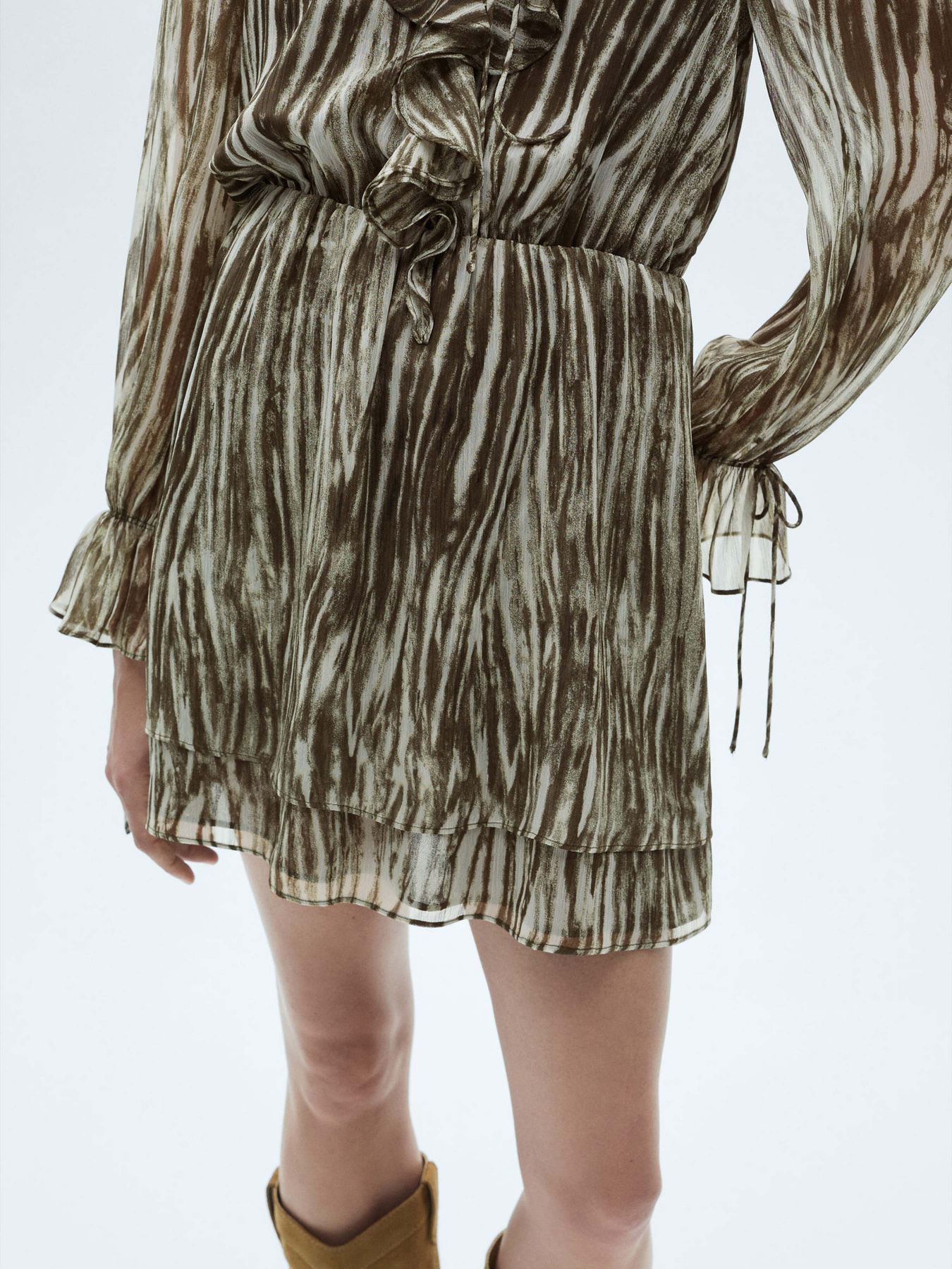 Платье мини MANGO модель 77037686_43 Фото