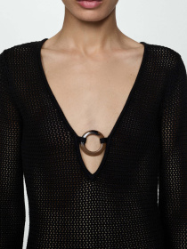 Платье мини MANGO модель 77060340_99 Фото