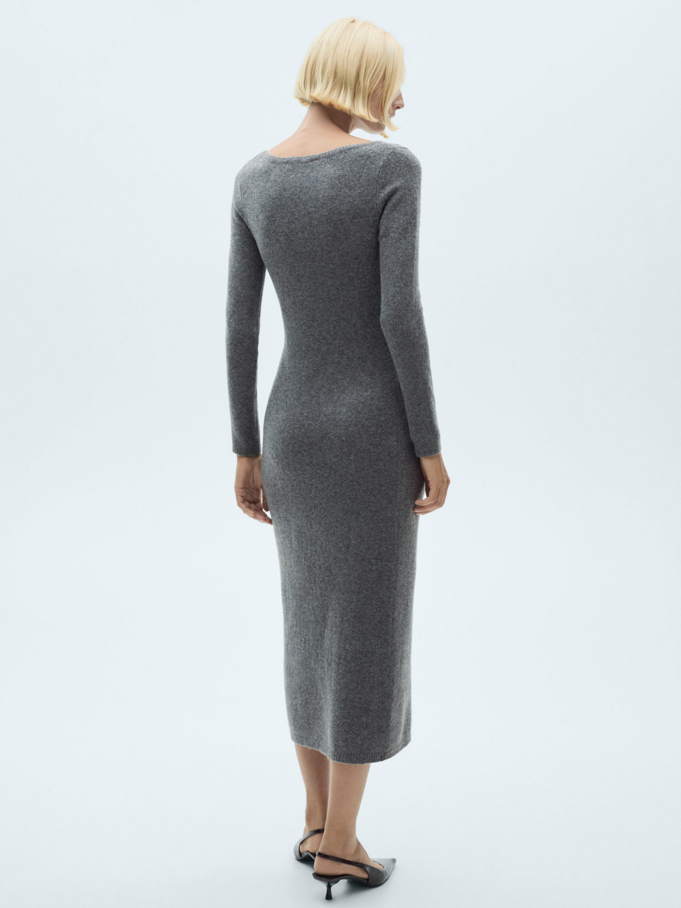 Сукня міді MANGO модель 77097678_94 Фото