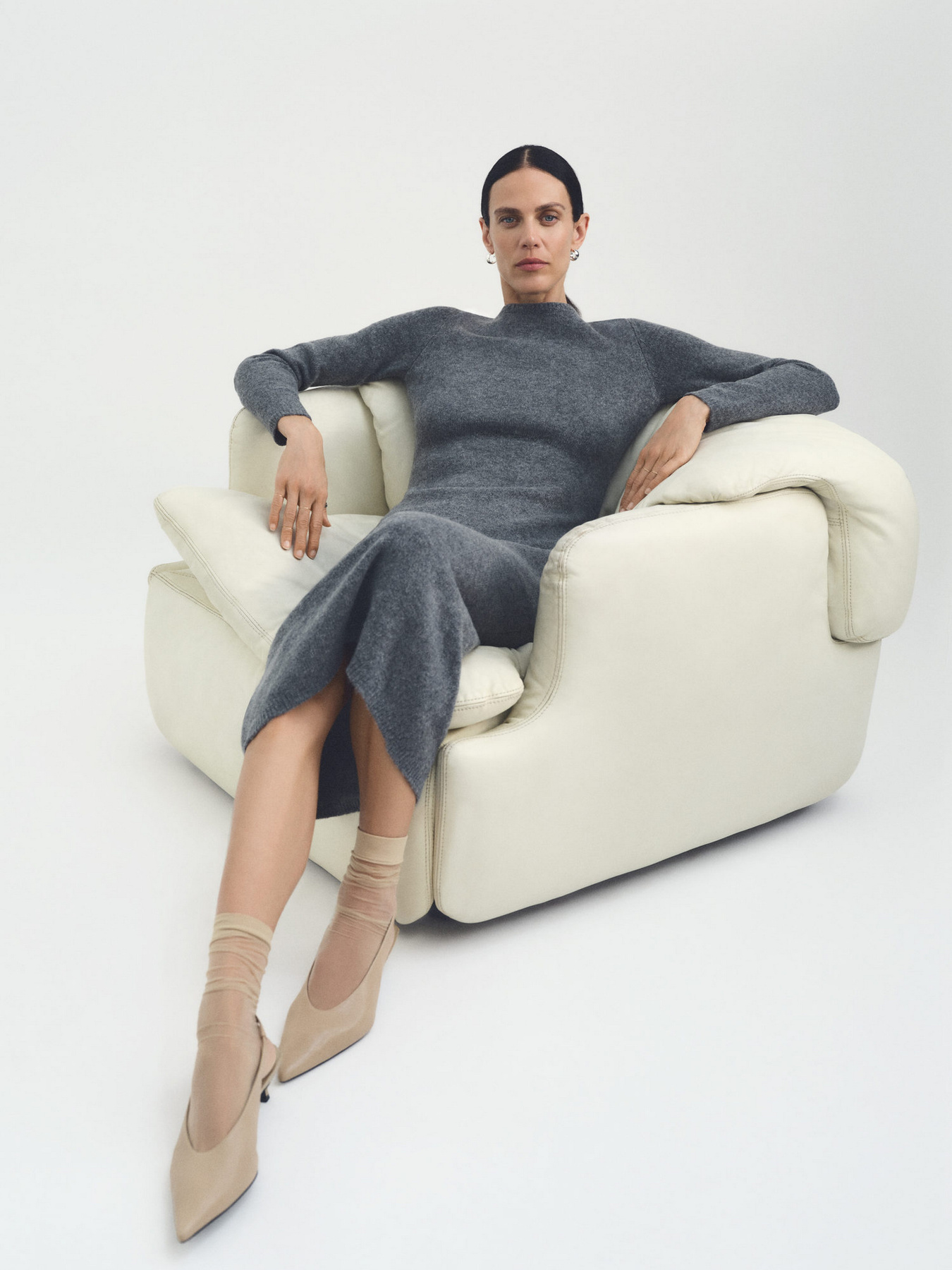 Сукня міді MANGO модель 77097678_94 Фото