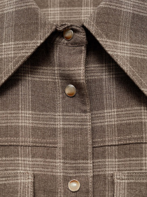 Рубашка повседневная MANGO модель 77046727_8 Рубашка повседневная MANGO модель 77046727_8 Фото