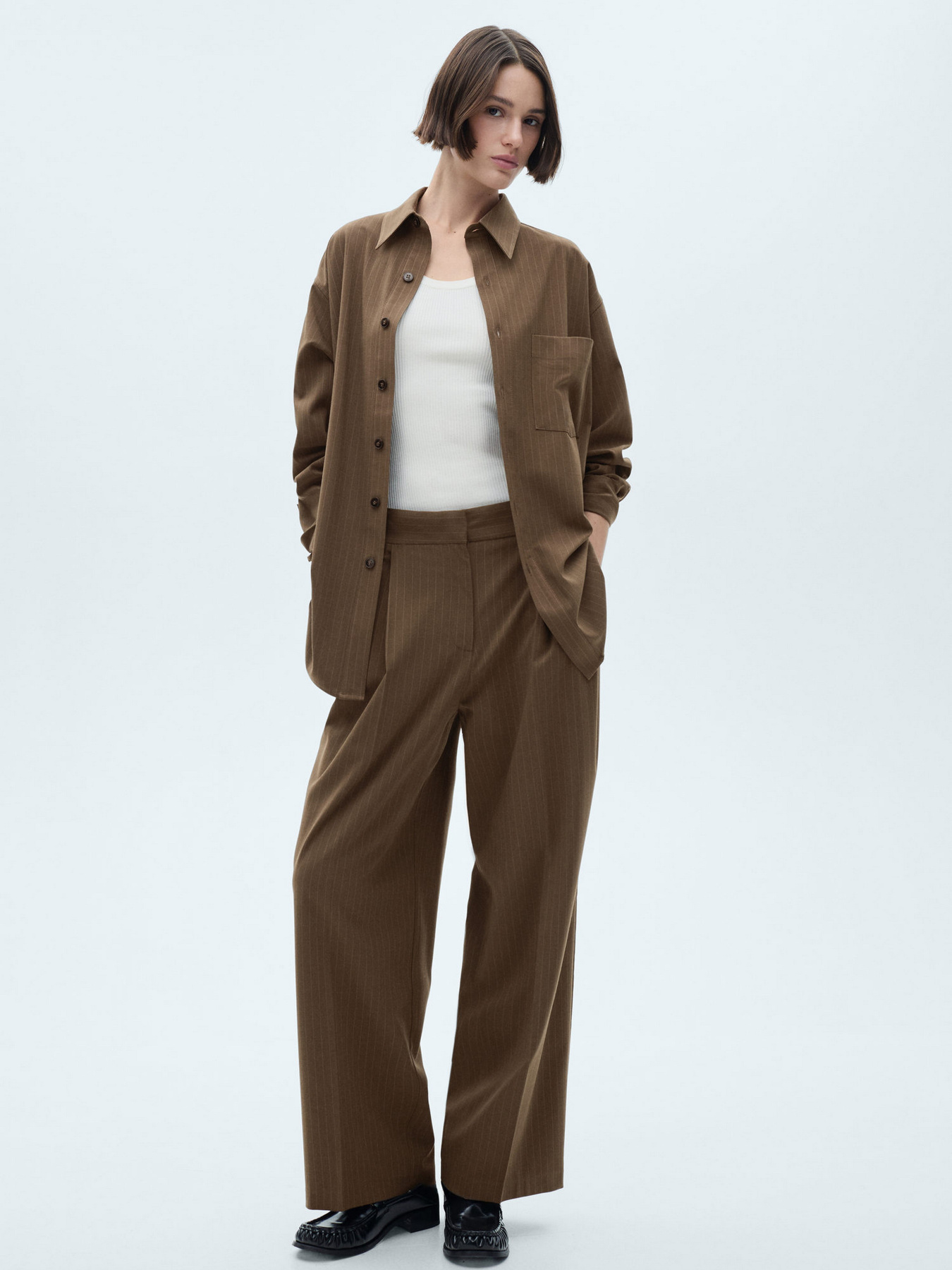 Рубашка MANGO модель 77077715_36 Фото