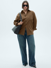 Рубашка MANGO модель 77077715_36 Фото