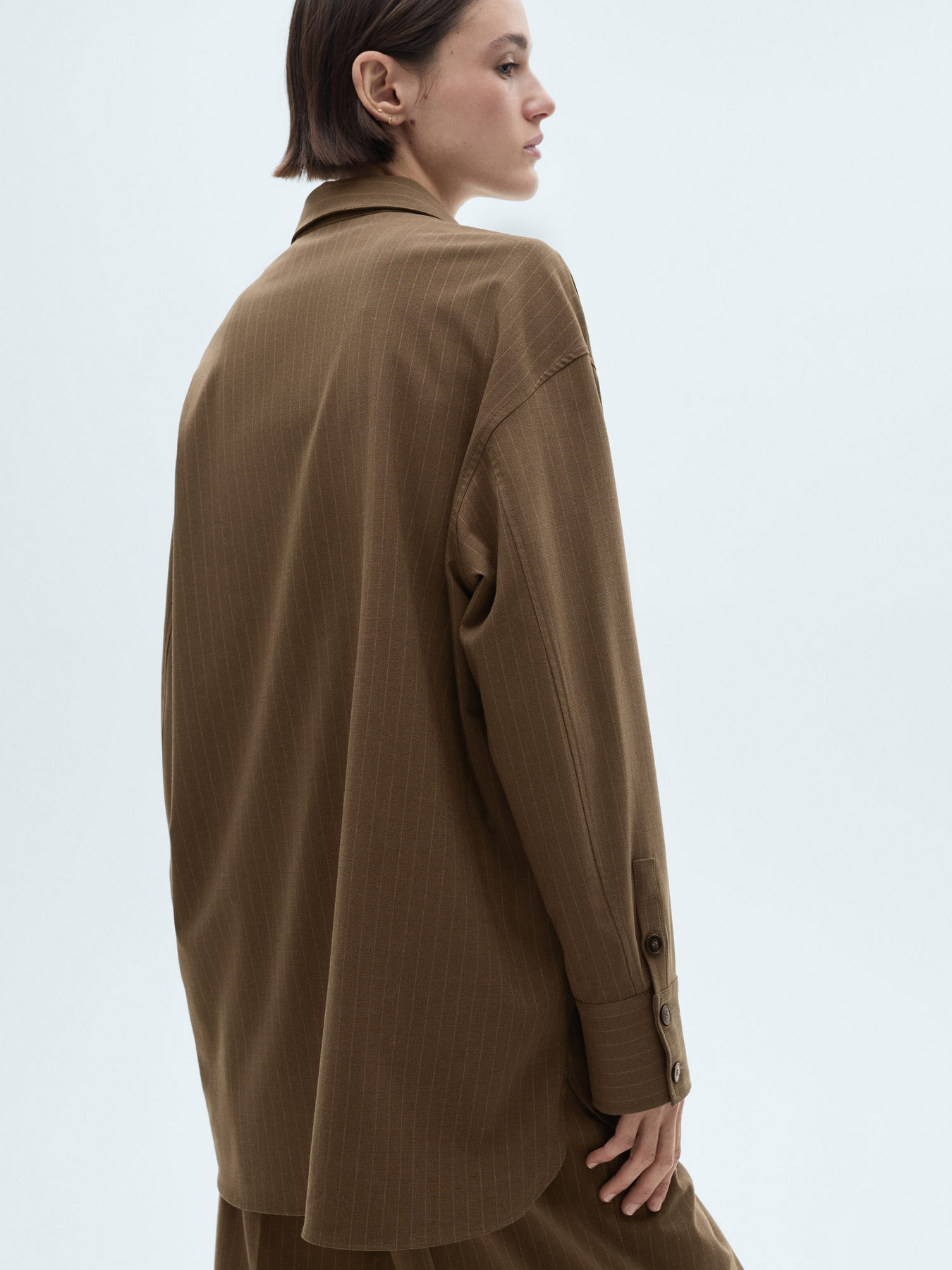 Рубашка повседневная MANGO модель 77077715_36 Фото