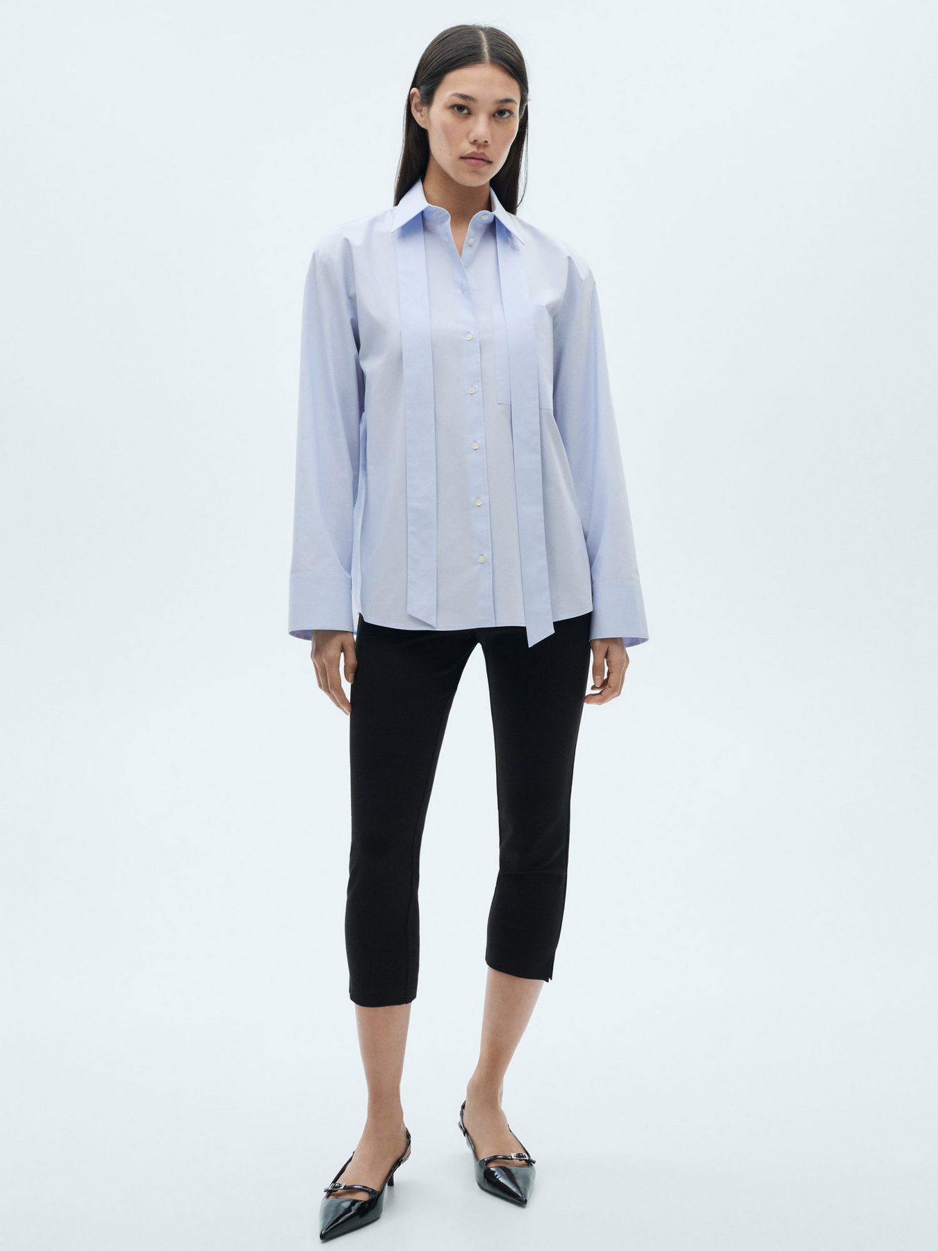 Рубашка повседневная MANGO модель 77097716_50 Рубашка повседневная MANGO модель 77097716_50 Фото