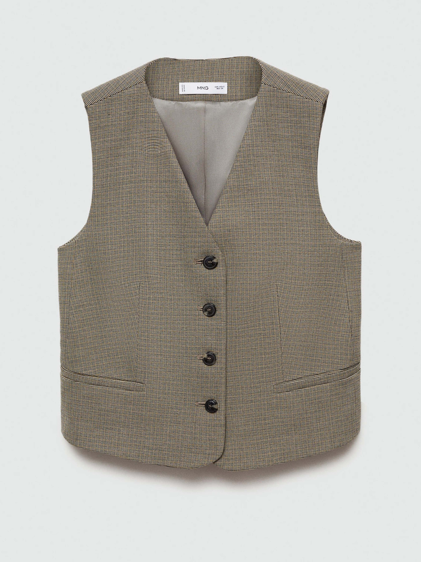 Жилет класичний MANGO модель 77066724_37 Фото