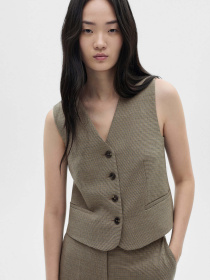 Класичний жилет MANGO модель 77066724_37 Фото